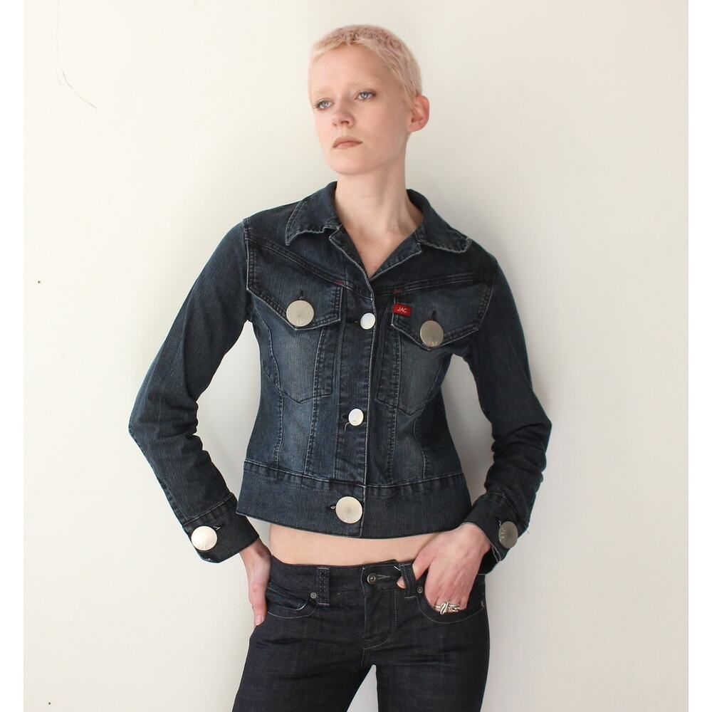 Y2K French Boho Denim Jacket